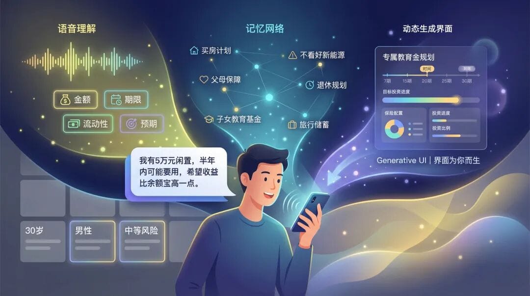 你的金融App还在“猜”用户？是时候让它学会“听”和“记”了