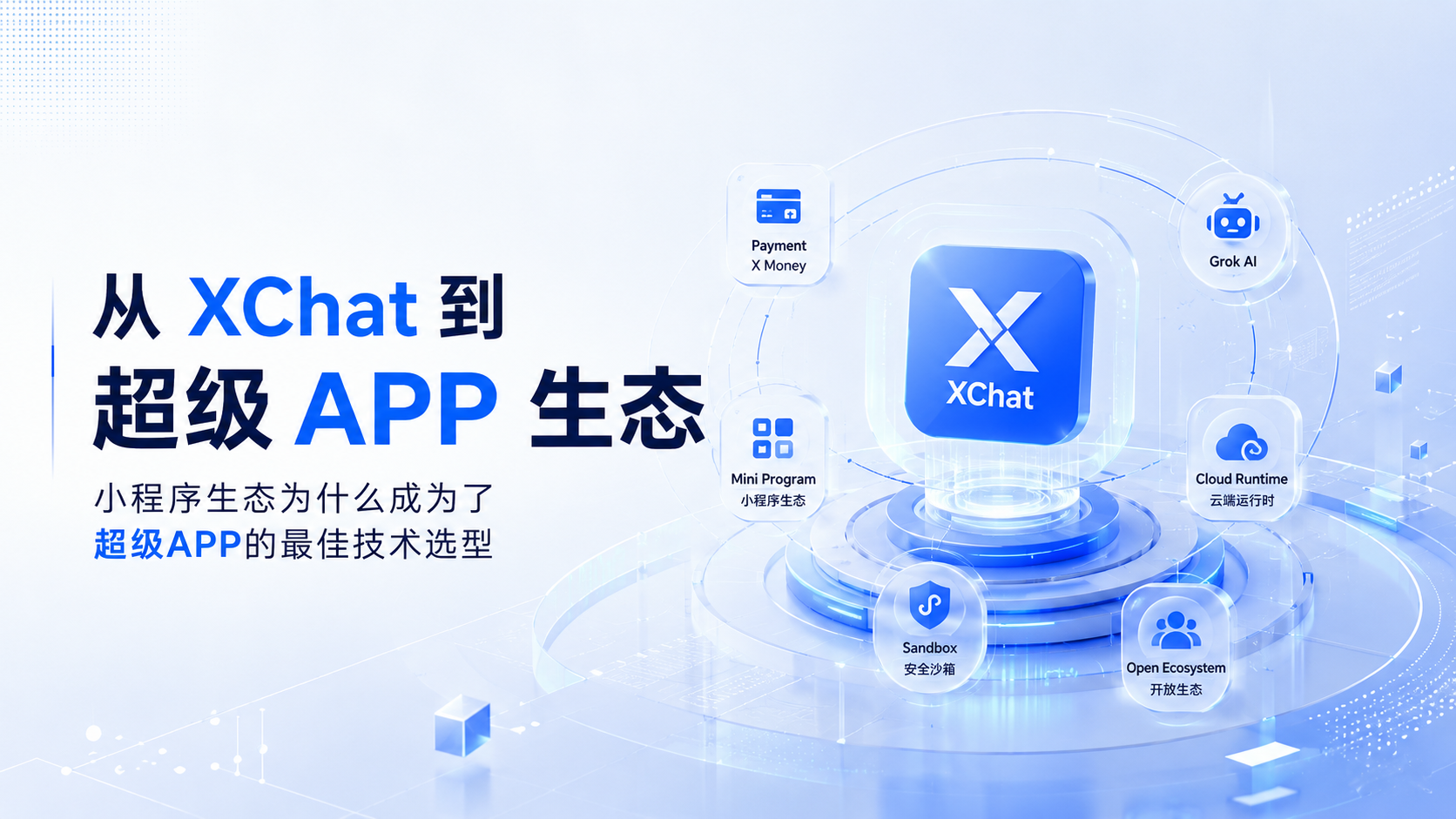 从 XChat 到超级 APP 生态：小程序生态为什么成为了超级APP的最佳技术选型