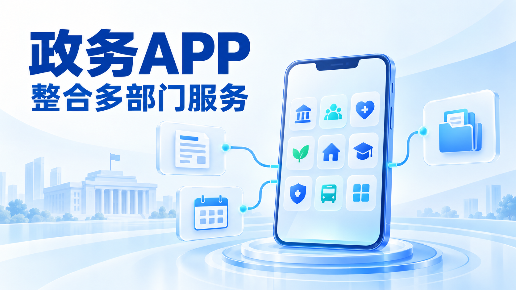 如何整合多个部门的小程序、H5页面，打造政务APP统一门户