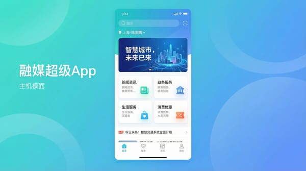 30+政务服务、200+民生小程序：一个融媒超级App的诞生