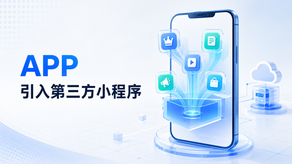 自有APP如何集成一个开放管理平台，让第三方合作伙伴的业务能够快速集成到APP中