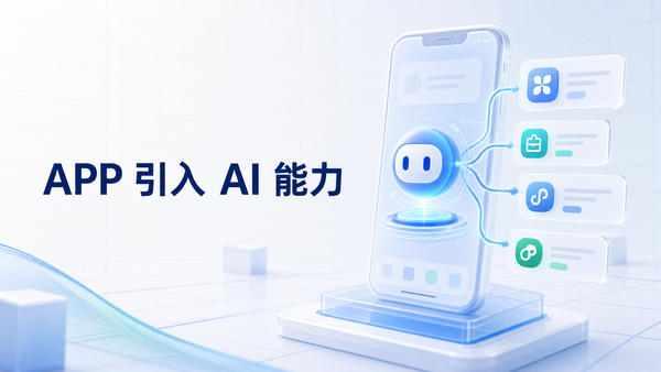 企业如何为自己的 APP 引入 AI 能力？——从聊天入口到可执行的 AI 原生应用