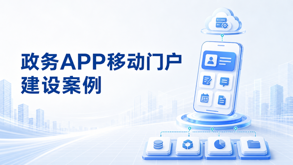 软件集成商如何复用已有小程序资源，实现政务APP移动门户建设？