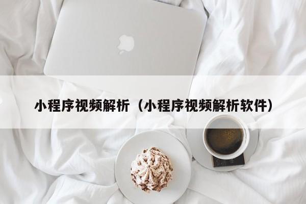 小程序视频解析（小程序视频解析软件）