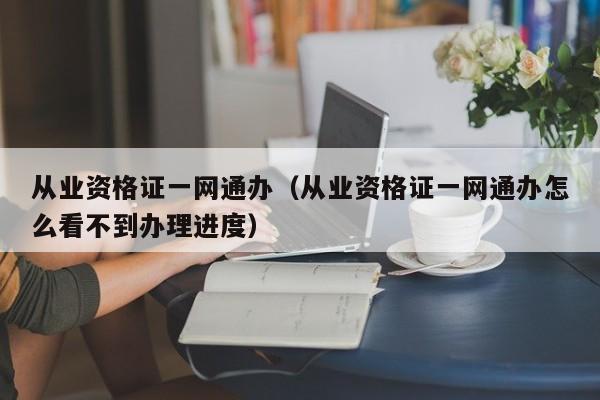 从业资格证一网通办（从业资格证一网通办怎么看不到办理进度）