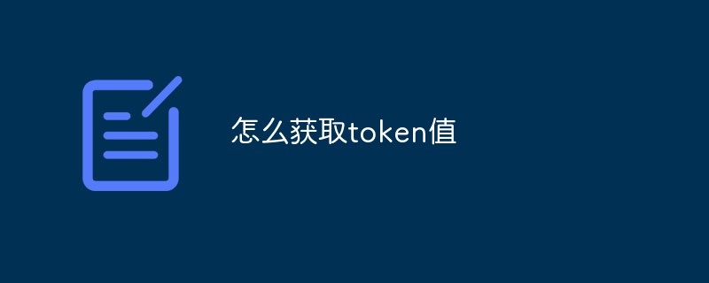获取 token 值的有效方式与策略探讨