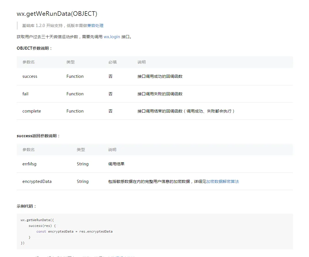 微信小程序获取与解密微信步数获取当日数据方法分享